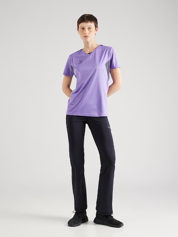 Hummel Funkcionalna majica 'AUTHENTIC' | vijolična barva