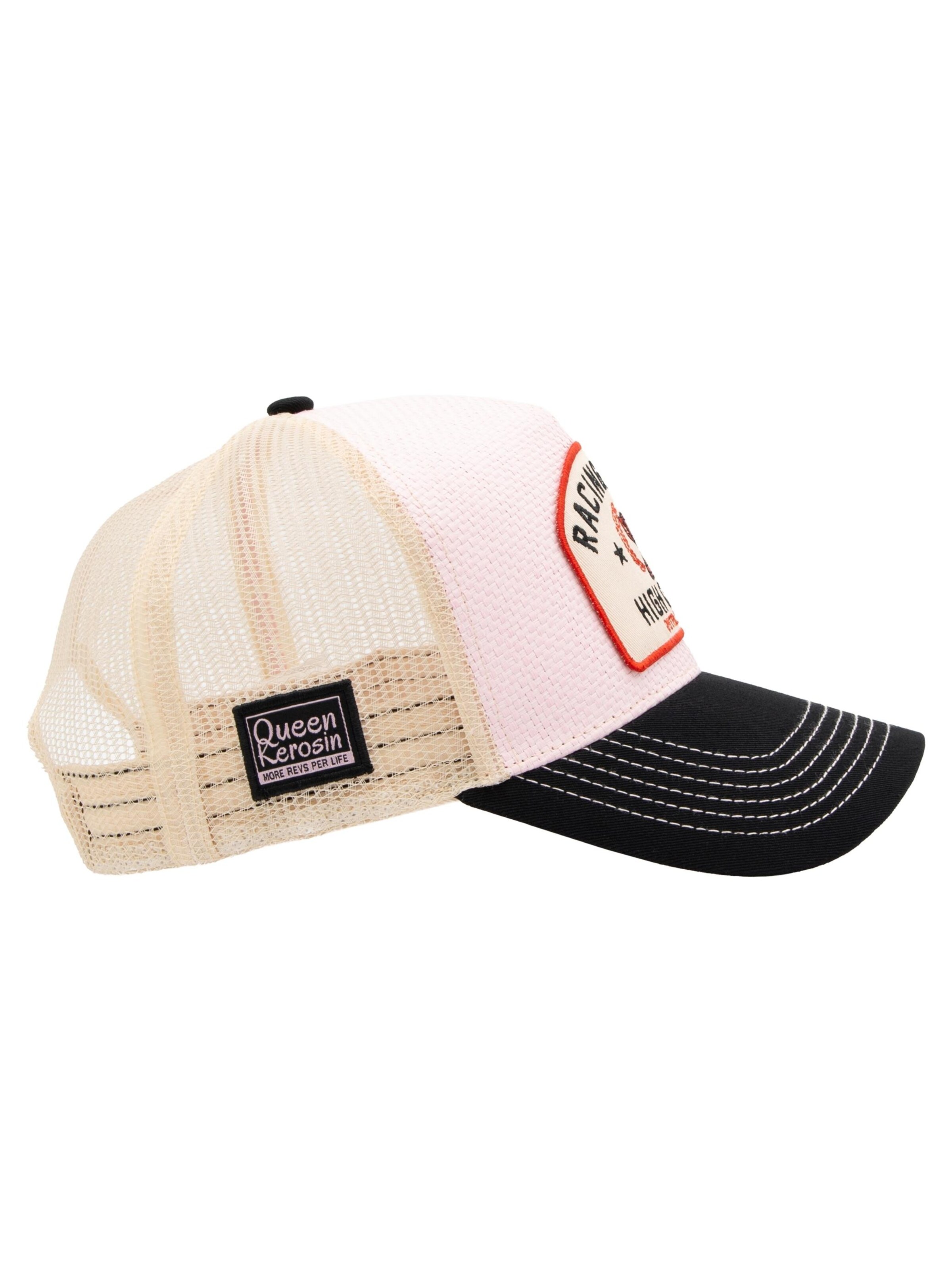 Queen Kerosin Cap 'Racing Queen' in Pink