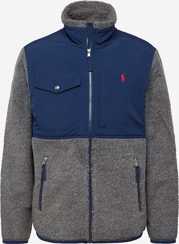 Polo Ralph Lauren - Sudadera con cremallera en azul: frente