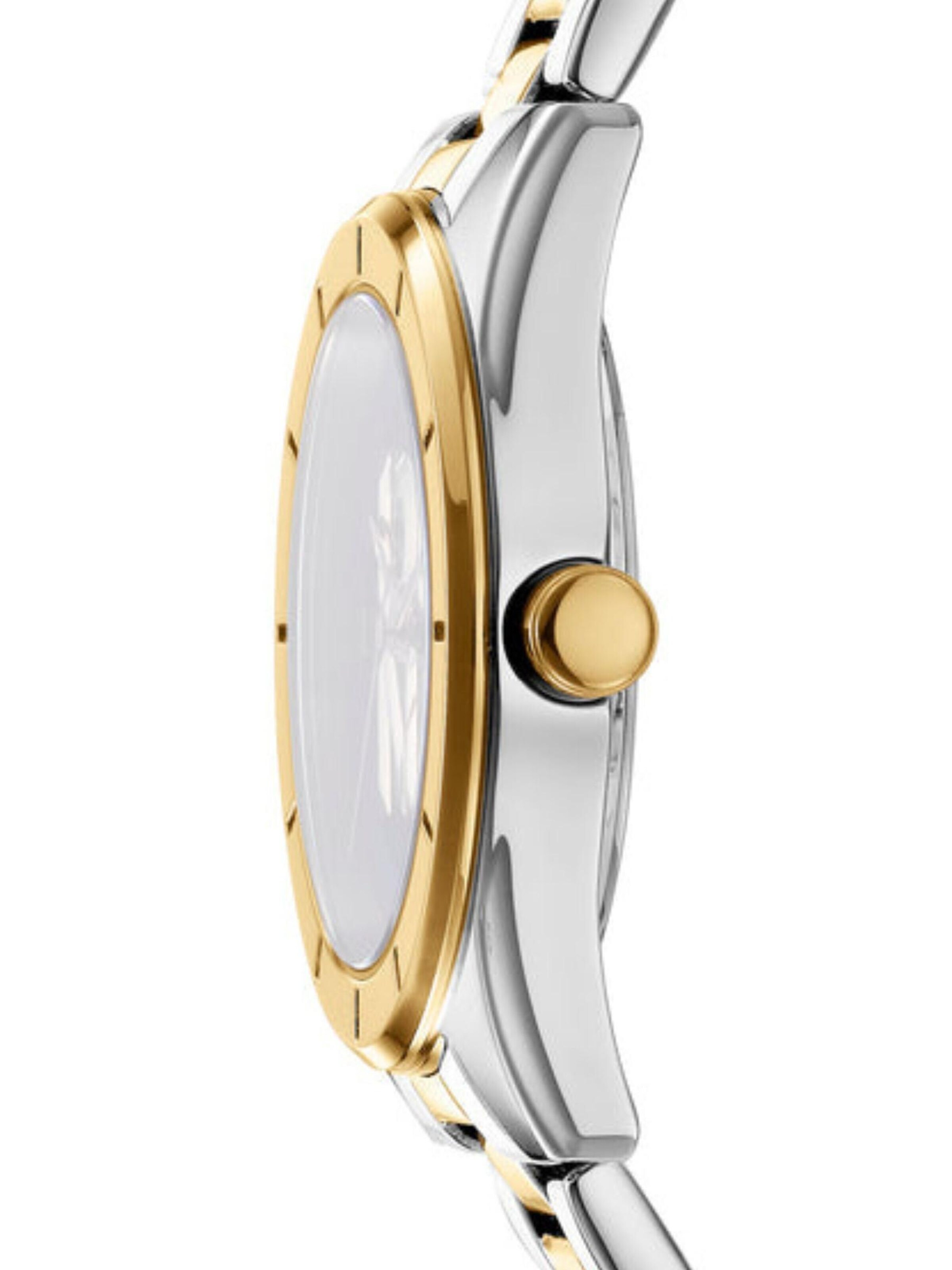 Montre à affichage analogique 'Chambers' DKNY en argent