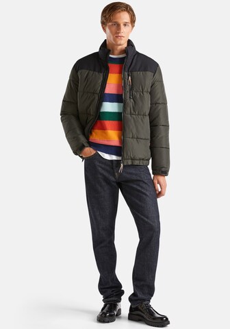 UNITED COLORS OF BENETTON Winter Jacket in Green