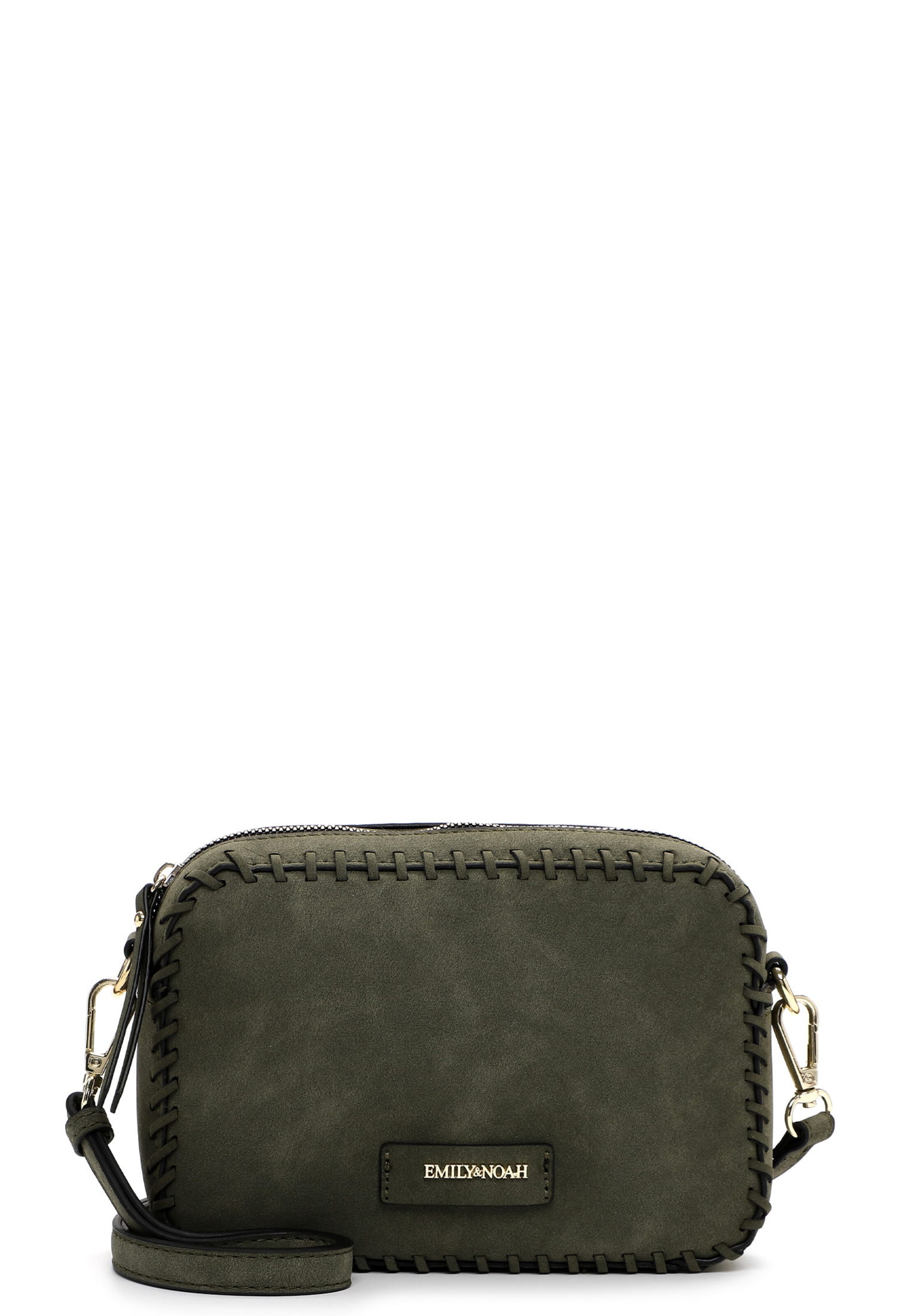 Borsa a tracolla 'Hailee' di Emily & Noah in verde: frontale