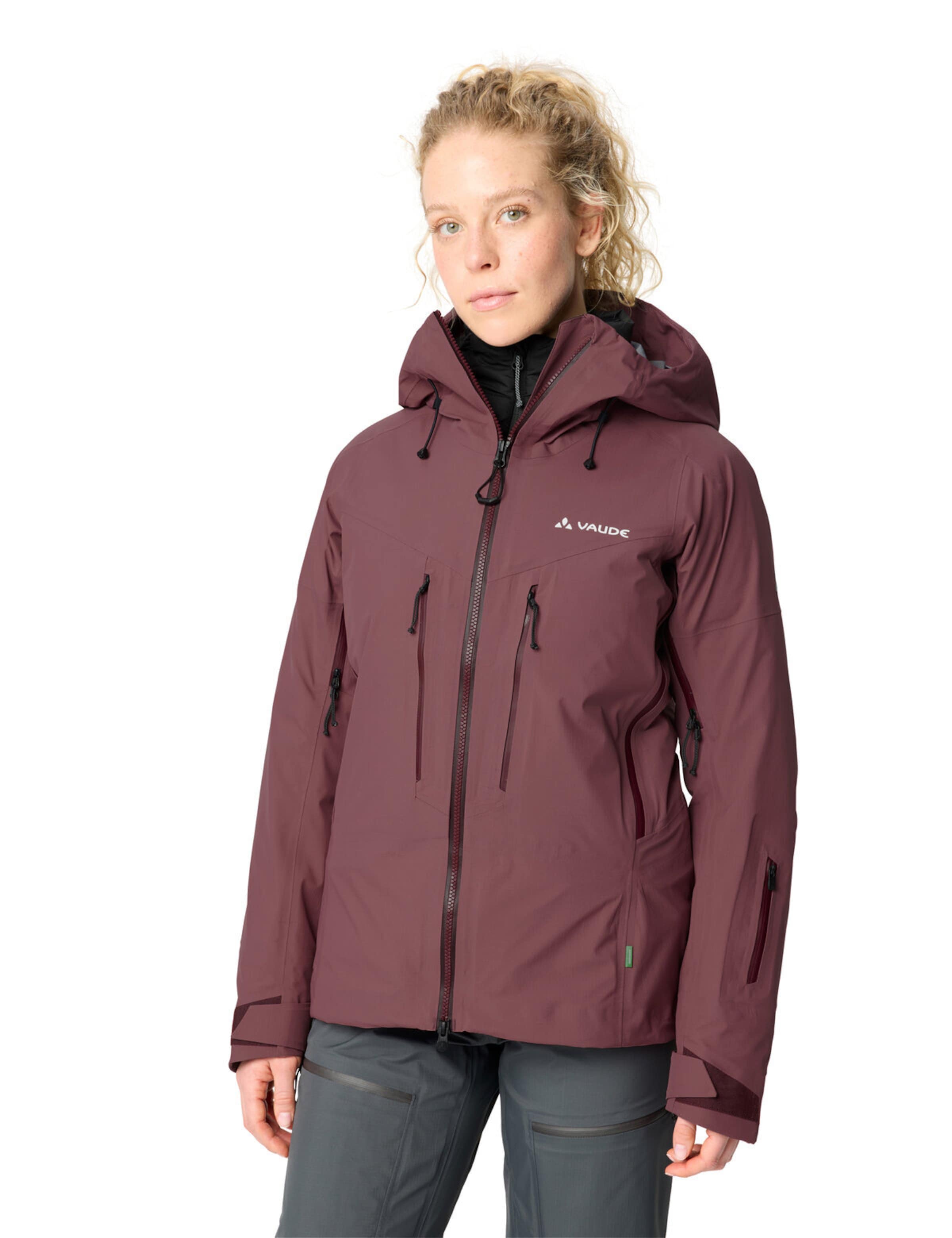 VAUDE Outdoorjacke 'Monviso II' in Rot