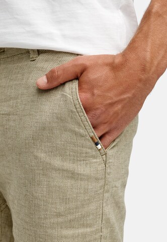 INDICODE JEANS Regular Trousers 'Erwil' in Green