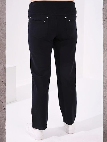 Regular Pantalon 'Jogginghose' Tommy Life en noir