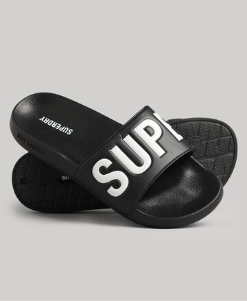 Claquettes / Tongs 'Code Core' Superdry en noir