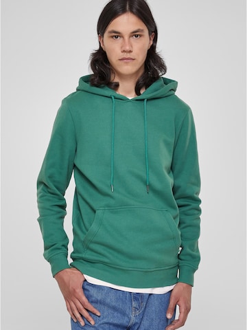 Urban Classics Sweatshirt in Green: front