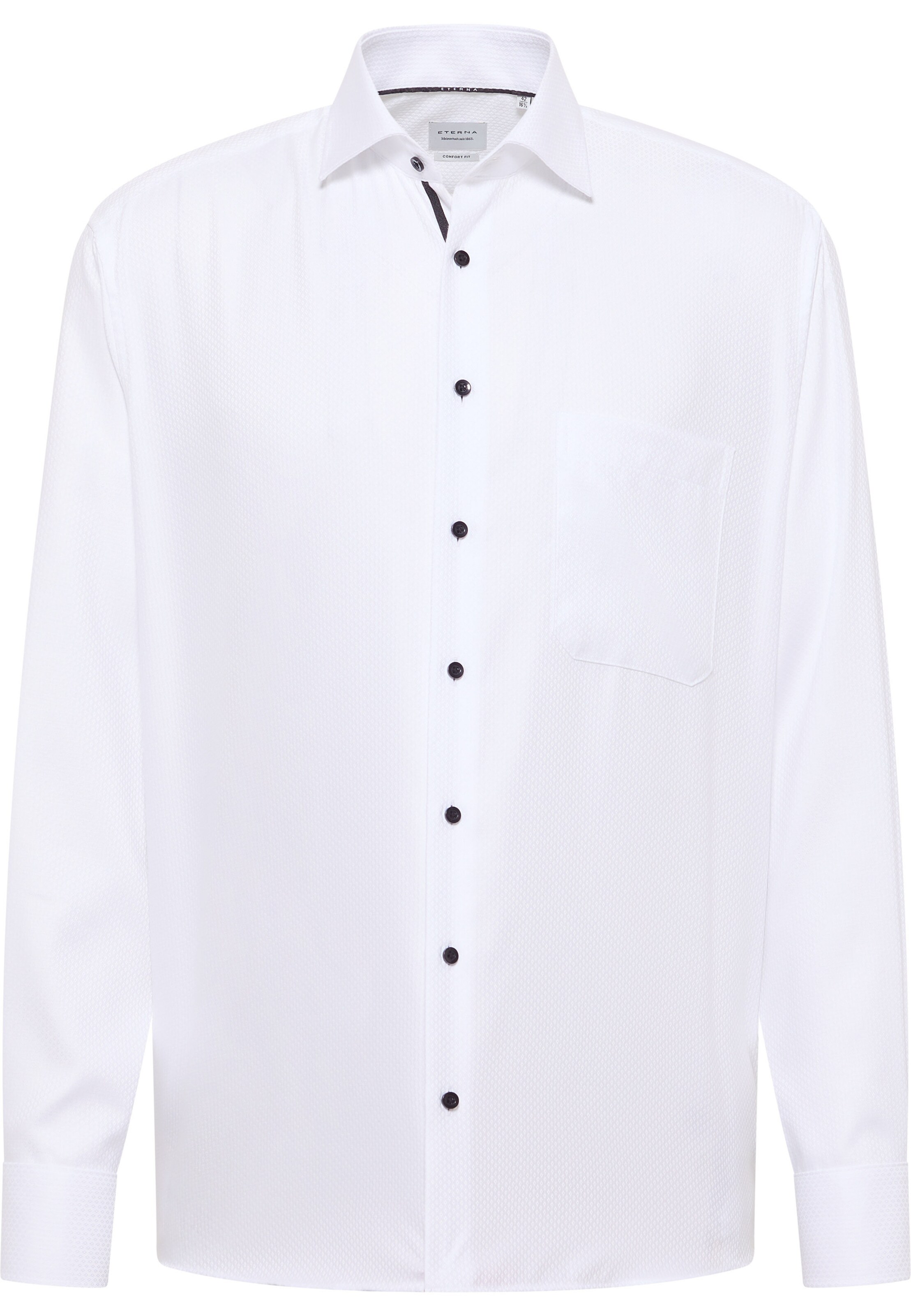 ETERNA Business shirt in Black / White, Item view