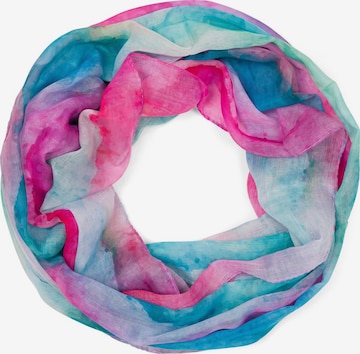 styleBREAKER Schlauchschal 'Loop Aquarell Farbverlauf' in Pink: Vorderseite