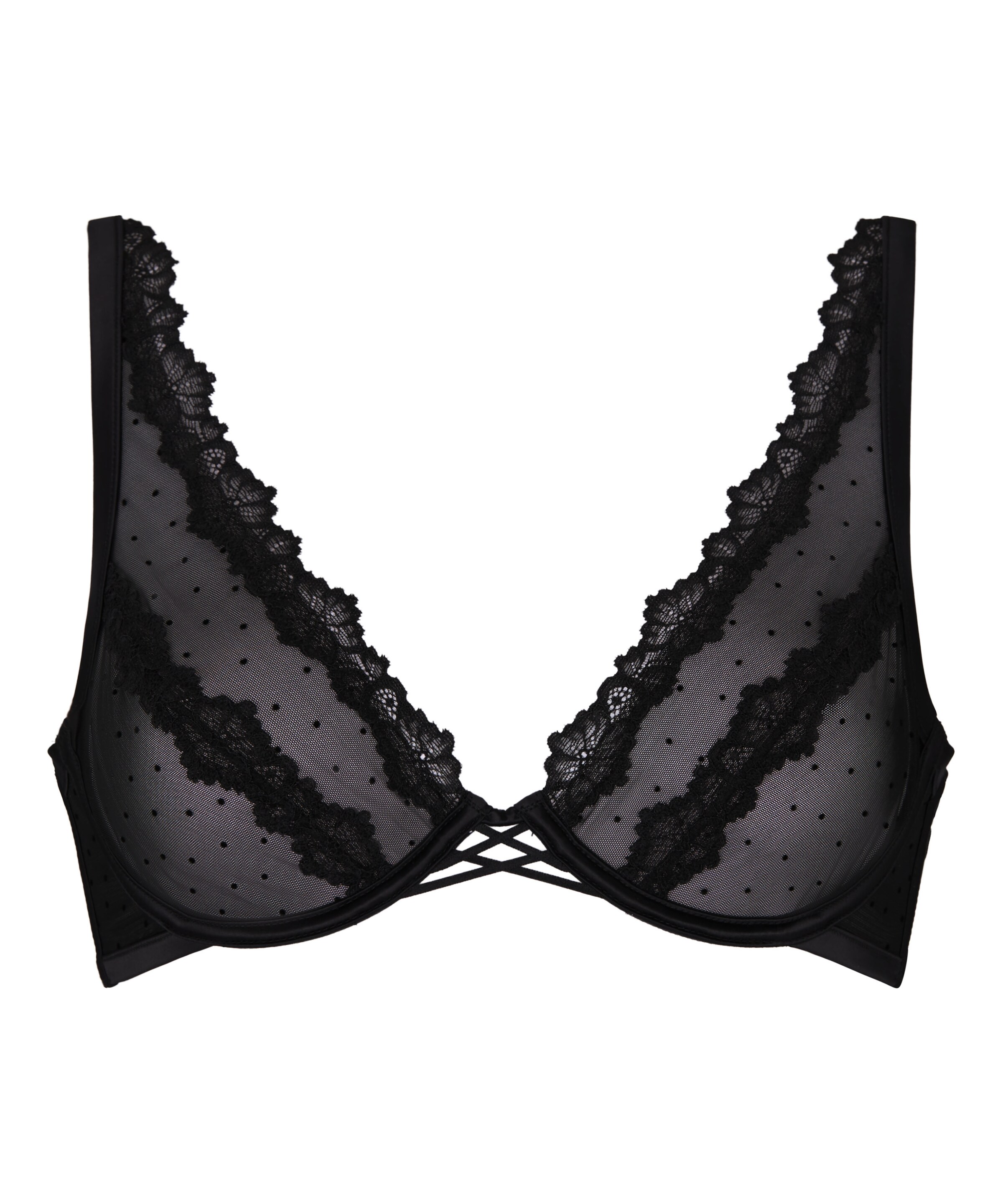 Hunkemöller BH in Zwart: voorkant