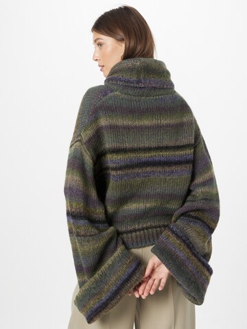 MADS NORGAARD COPENHAGEN Pullover 'Pagliaccio Kerpen' i grøn