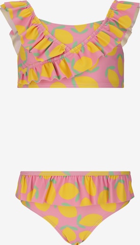 ZigZag Swimsuit 'Tropical' in Mixed colours: front