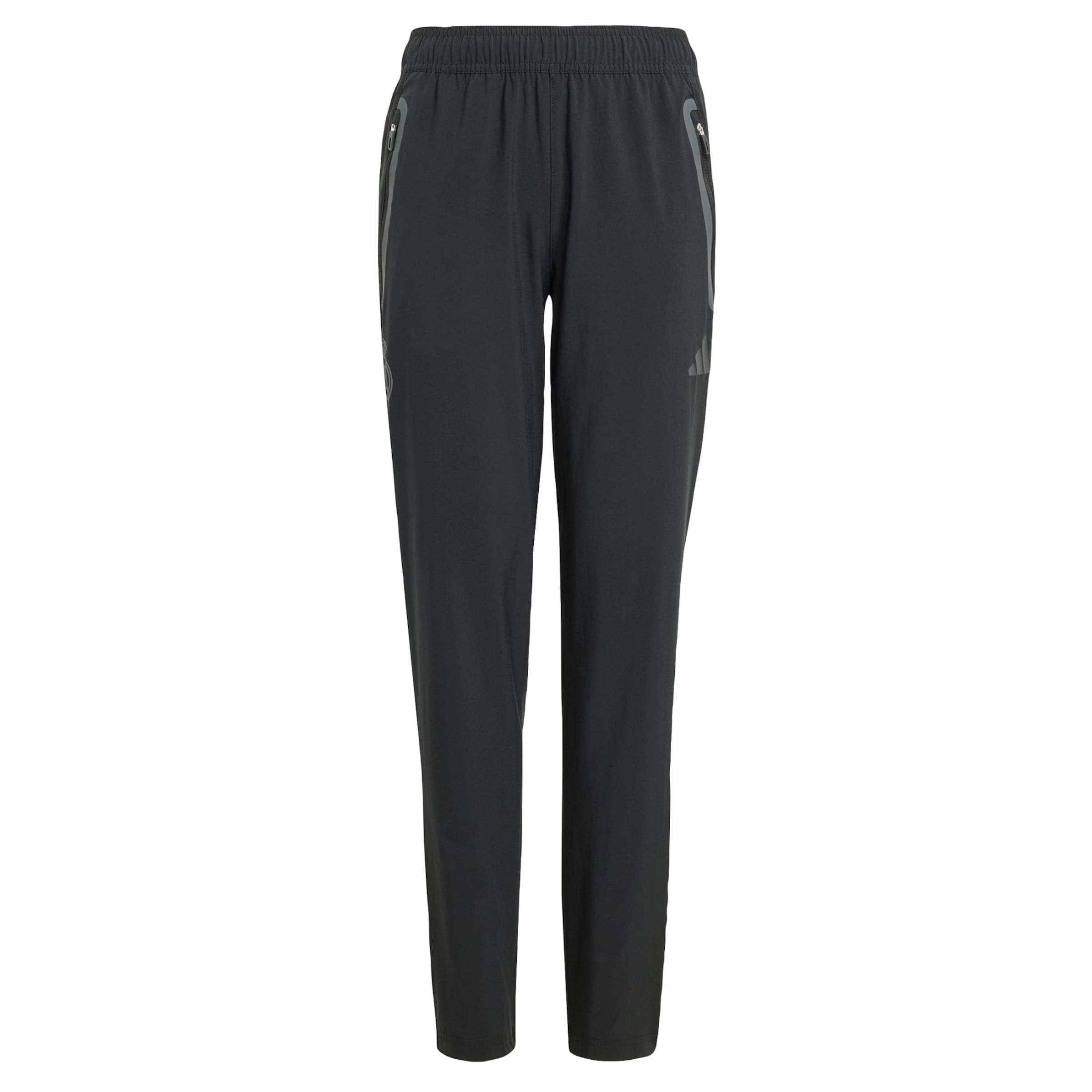 ADIDAS PERFORMANCE Regular Sportbroek 'Real Madrid Tiro 25' in Zwart: voorkant