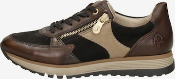Baskets basses 'Sneakers Laag' Rieker en marron : devant