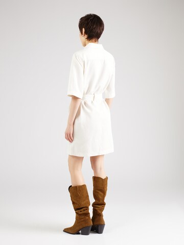 ECOALF - Vestido camisero 'MARMOL' en blanco