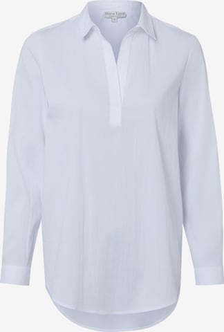Marie Lund Bluse in Weiß: Vorderseite