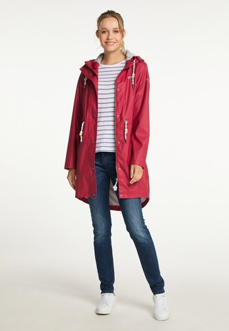 Manteau fonctionnel Schmuddelwedda en rouge