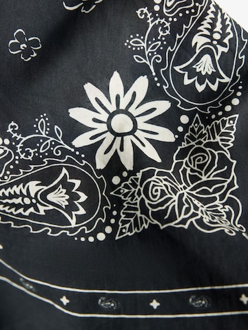 Foulard Bershka en noir