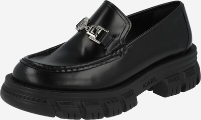 Karl Lagerfeld Slipper 'PRECINCT' in schwarz / silber, Produktansicht