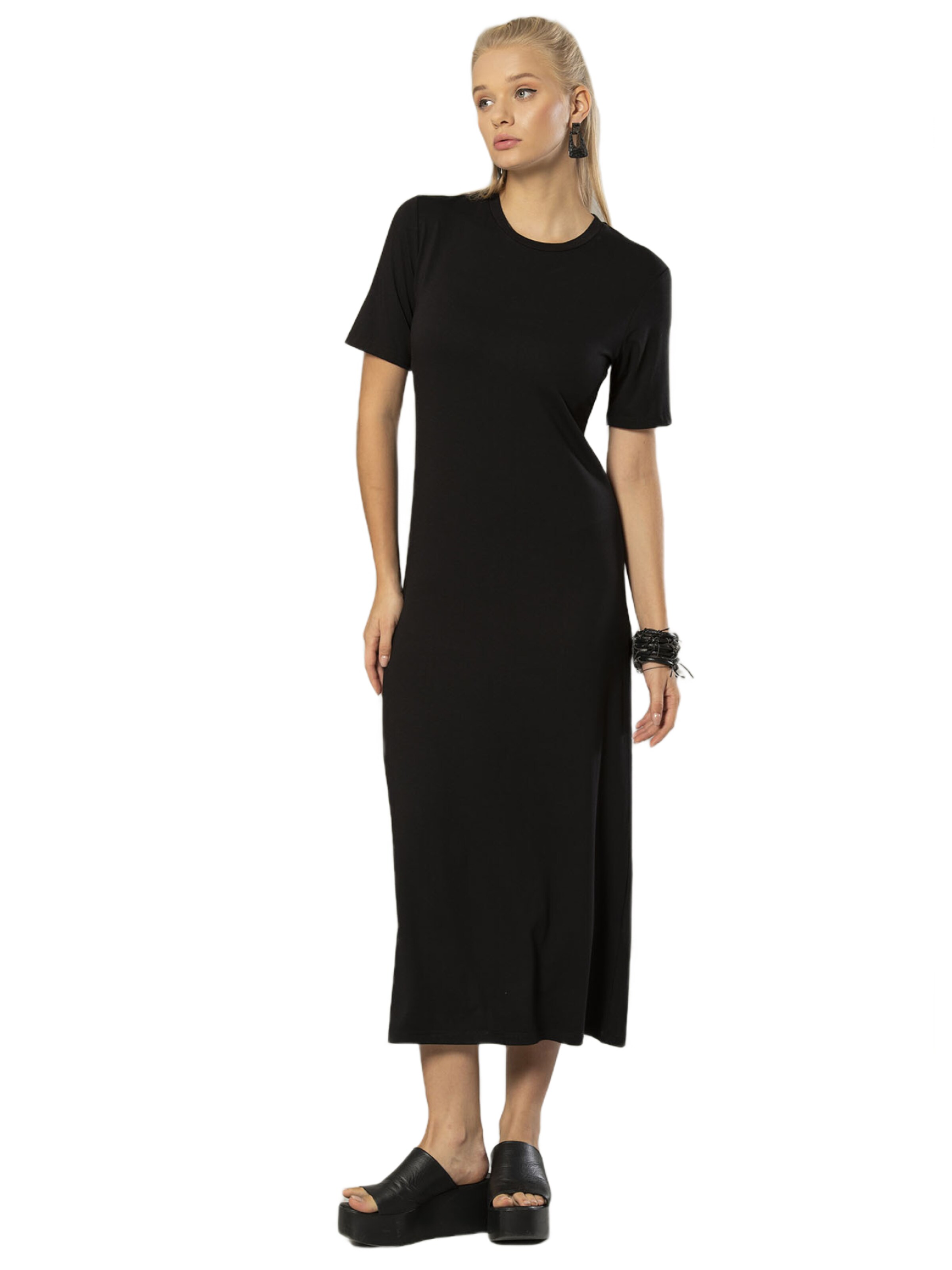 Erdem Dress in Black: front