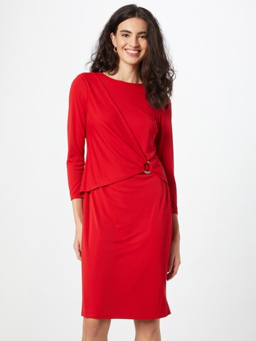 Lauren Ralph Lauren - Vestido de gala 'FABIANA' en rojo: frente
