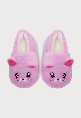 Lindex Huisschoenen 'Cat' in Lila