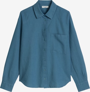 Marc O'Polo DENIM Blouse in Blauw: voorkant