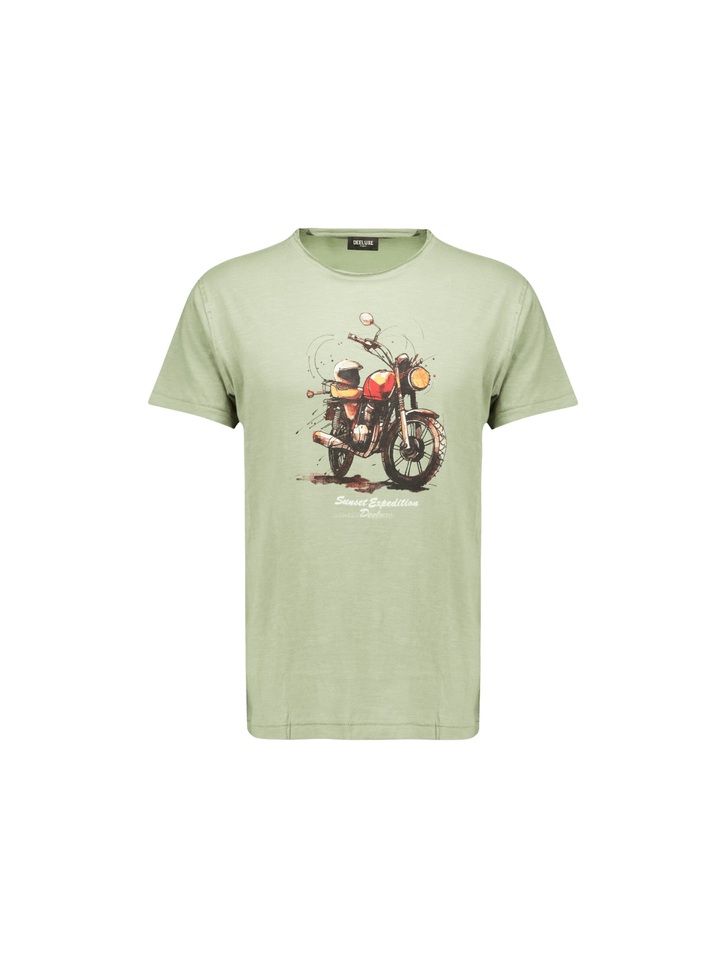 T-Shirt 'Kinan' Deeluxe en vert : devant