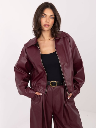 madnezzmilano Between-Season Jacket in Bordeaux, Item view
