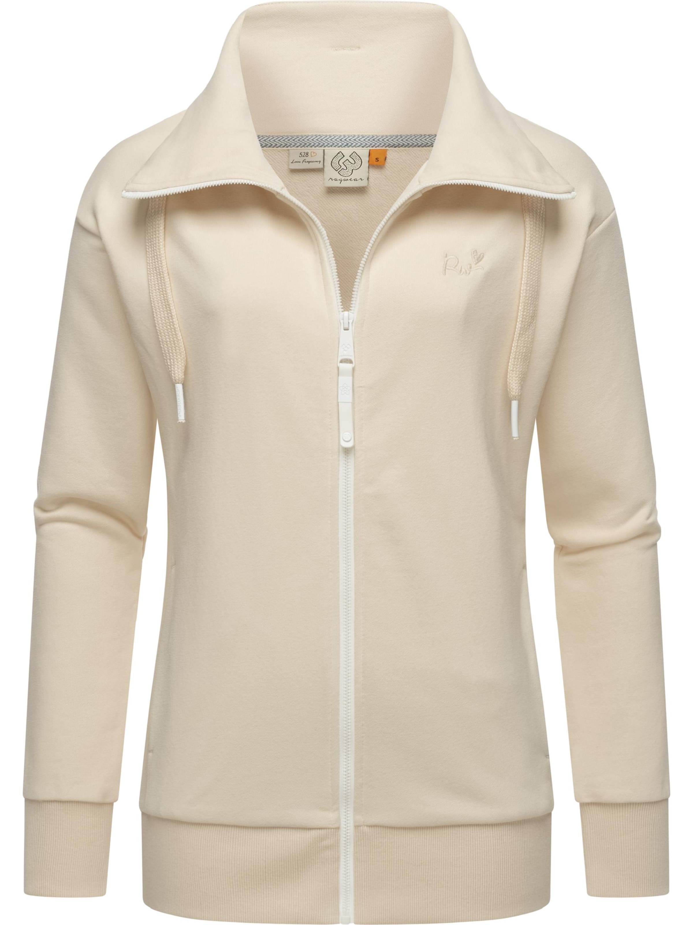 Ragwear Sweatjacka 'Shocky' i beige: framsida