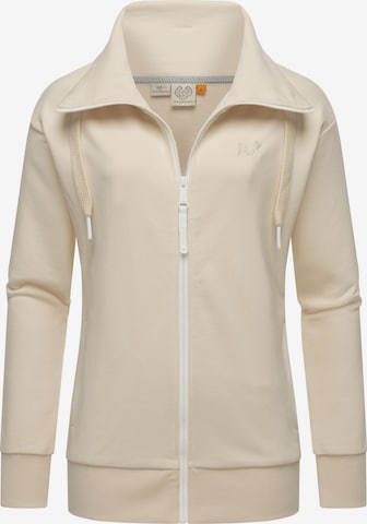 Ragwear Sweatjacka 'Shocky' i beige: framsida