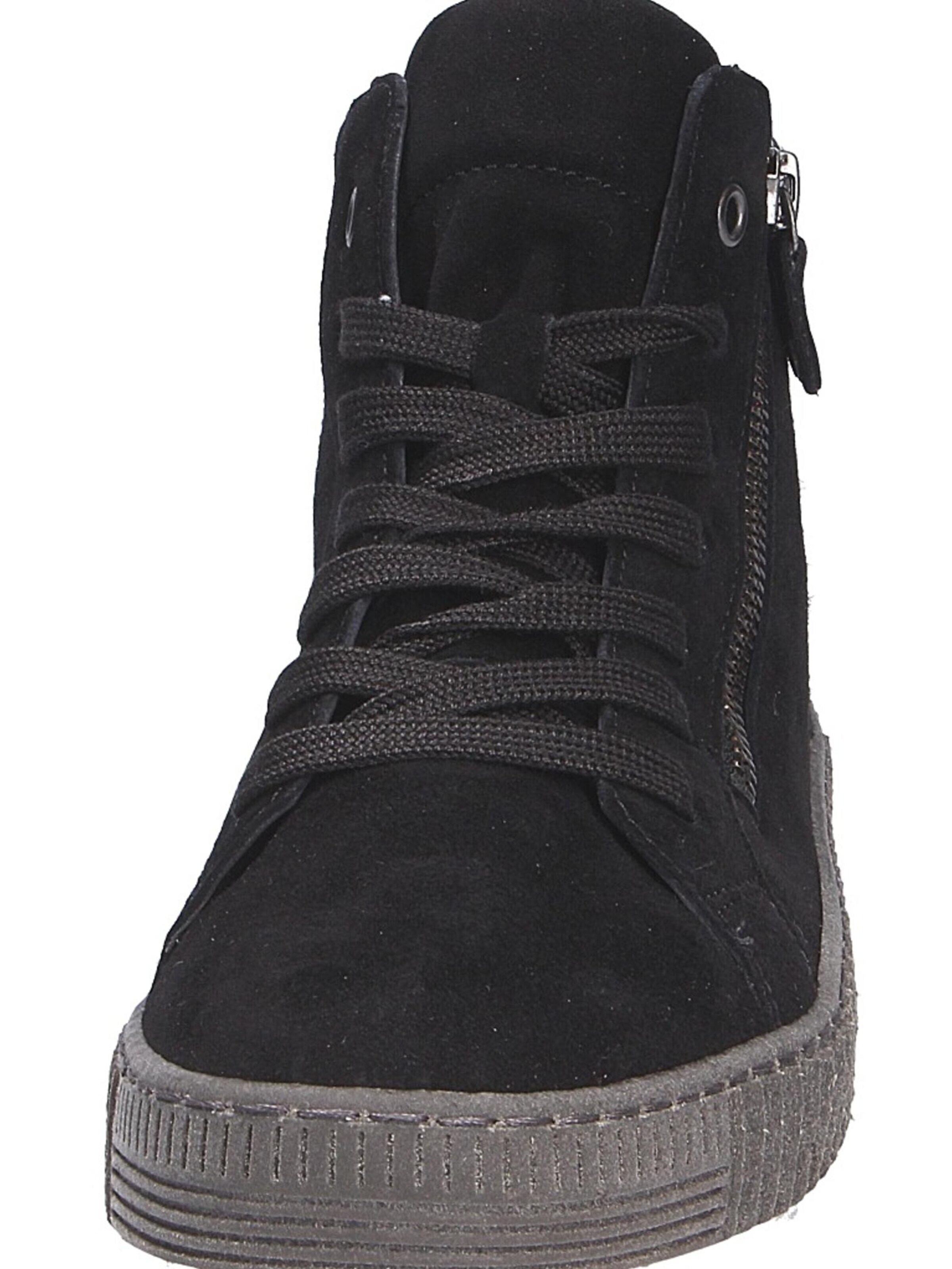 GABOR Lace-Up Boots in Black