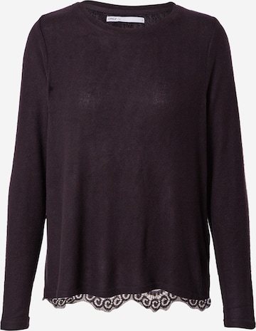 Pull-over 'MAYEA' ONLY en gris : devant