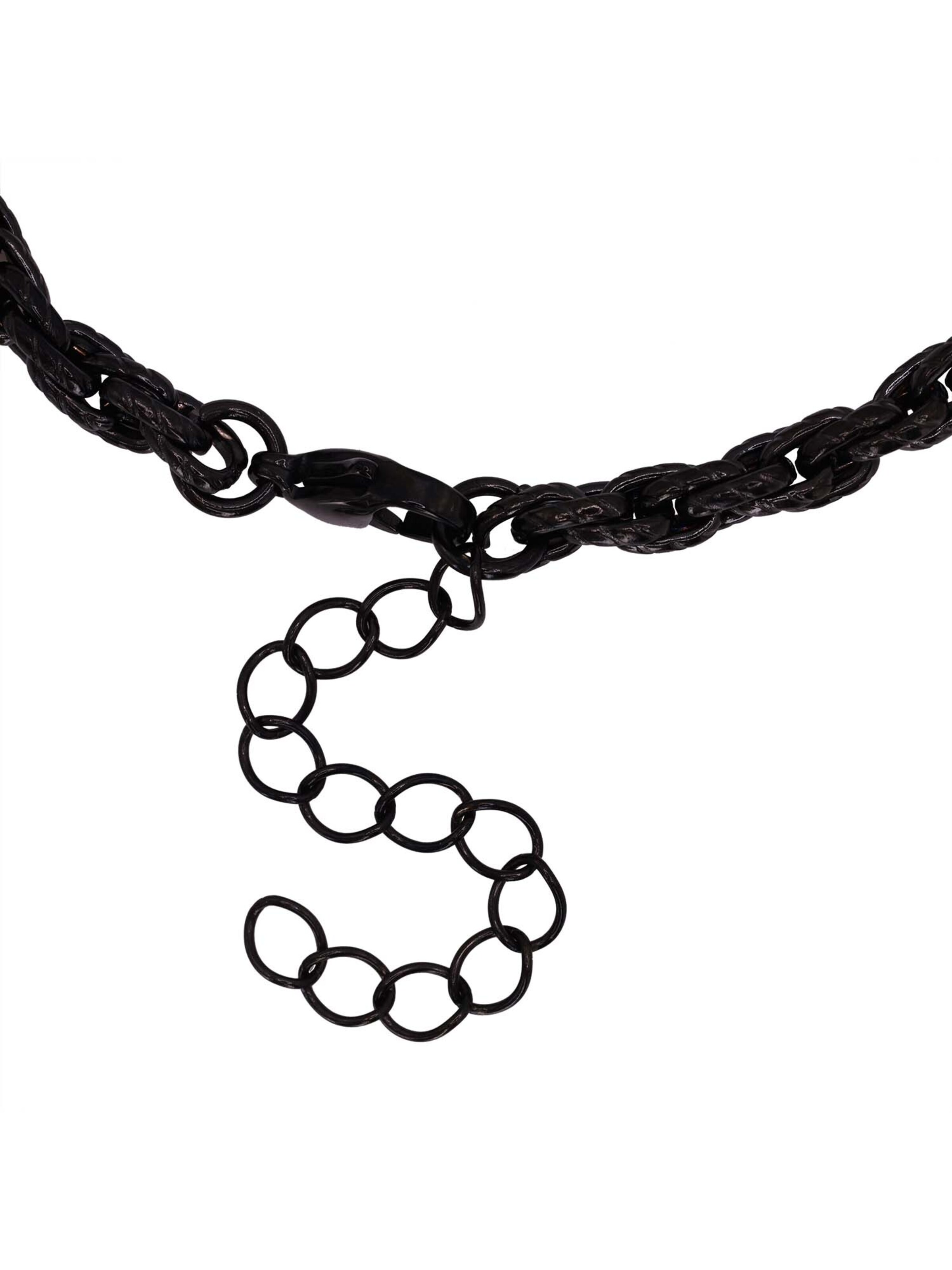 Bracelet 'Gavin' Heideman en noir