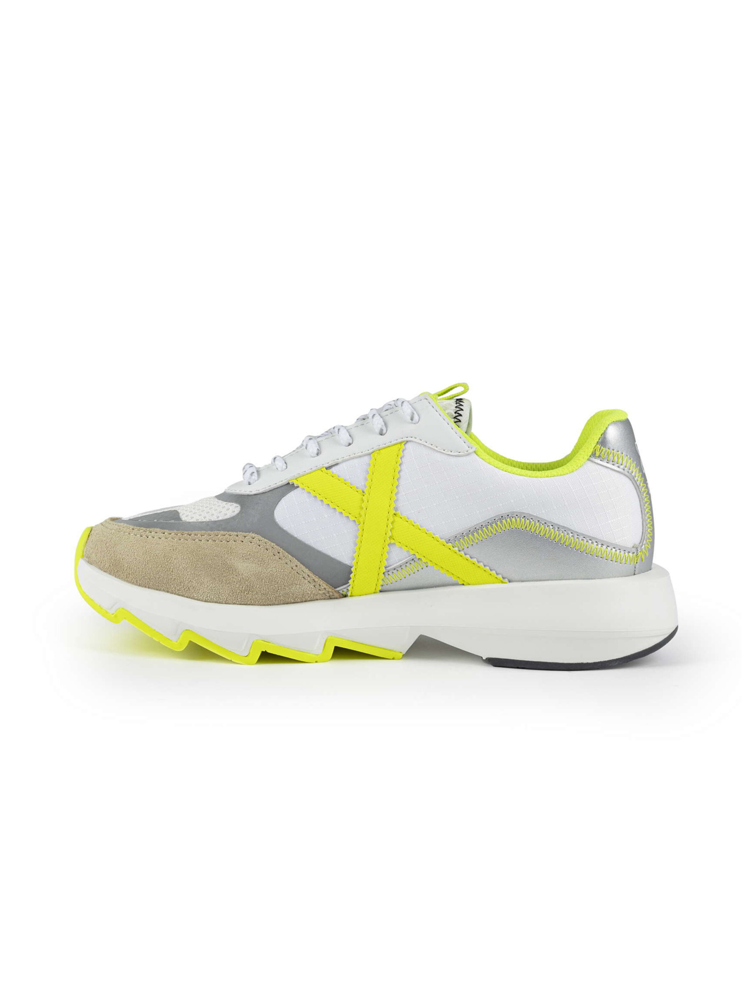 MUNICH Platform trainers 'READY' in White