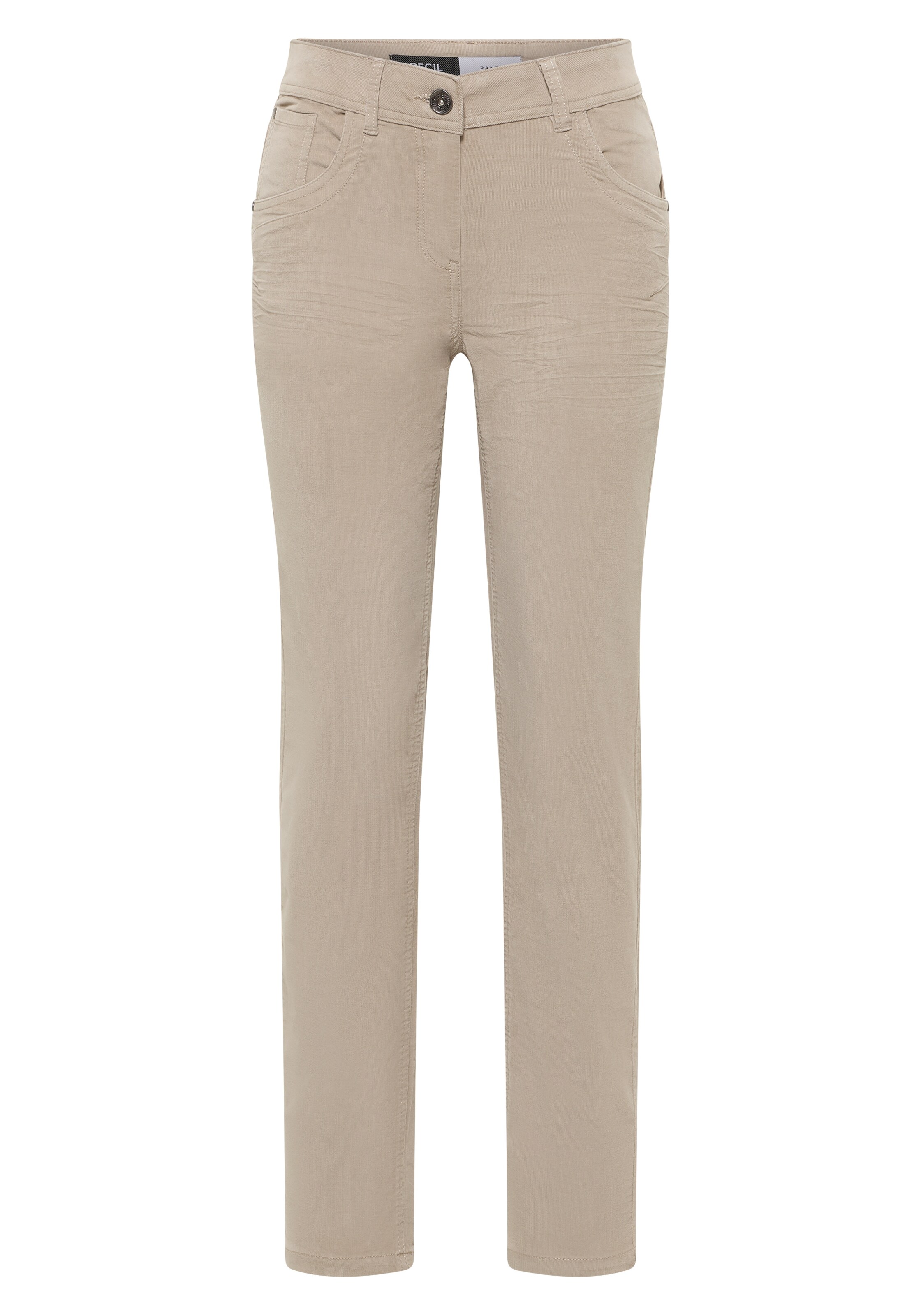 CECIL Pants in Beige: front