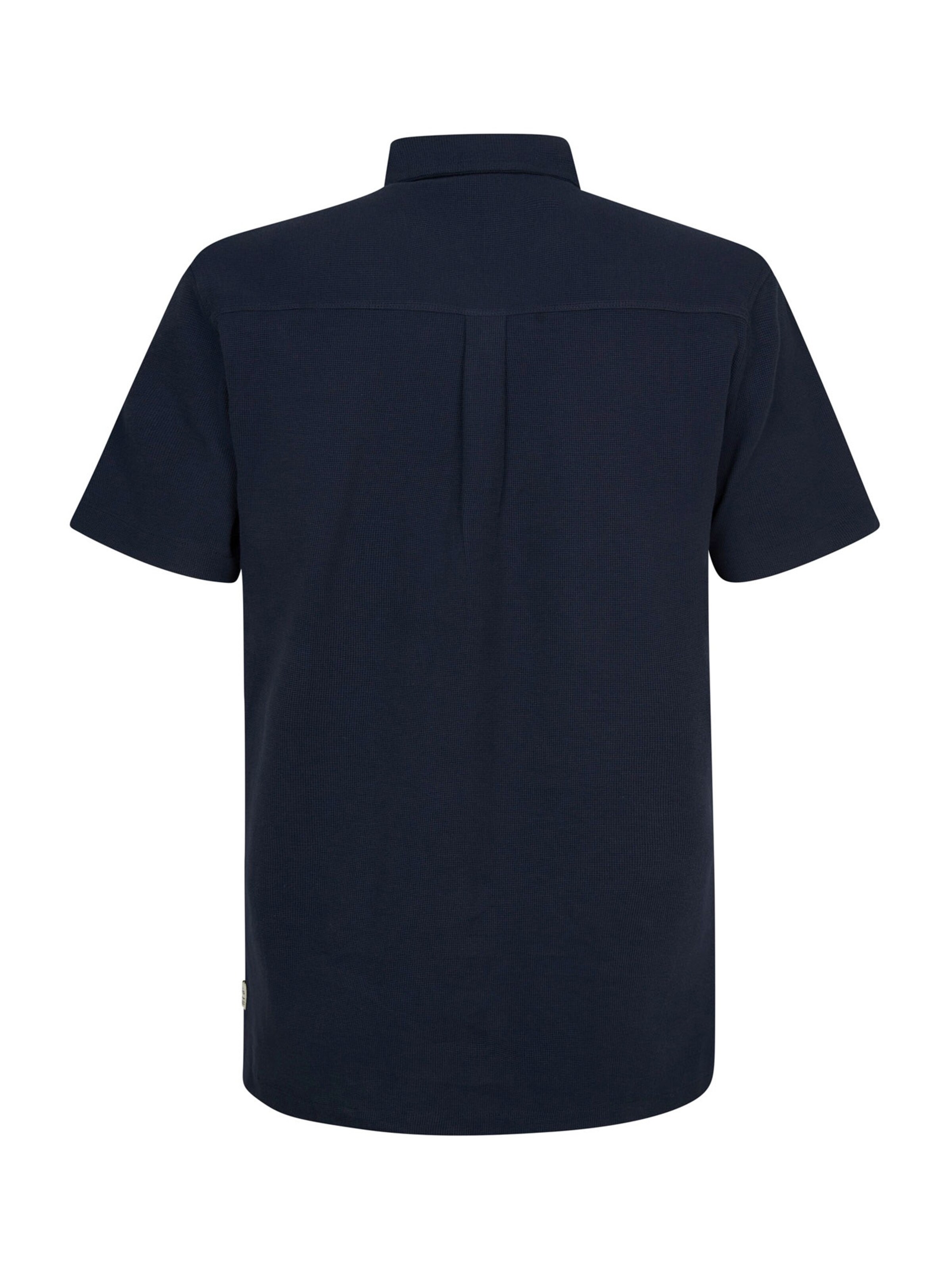 Coupe regular Chemise Petrol Industries en bleu