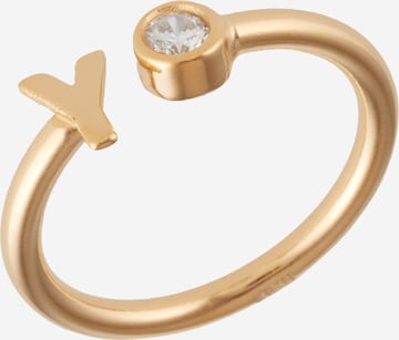 Singularu Ring in Gold: front