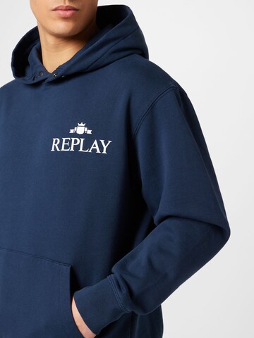 Felpa di REPLAY in blu