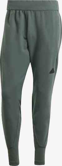 ADIDAS SPORTSWEAR Workout Pants 'Z.N.E.' in Dark green / Black, Item view