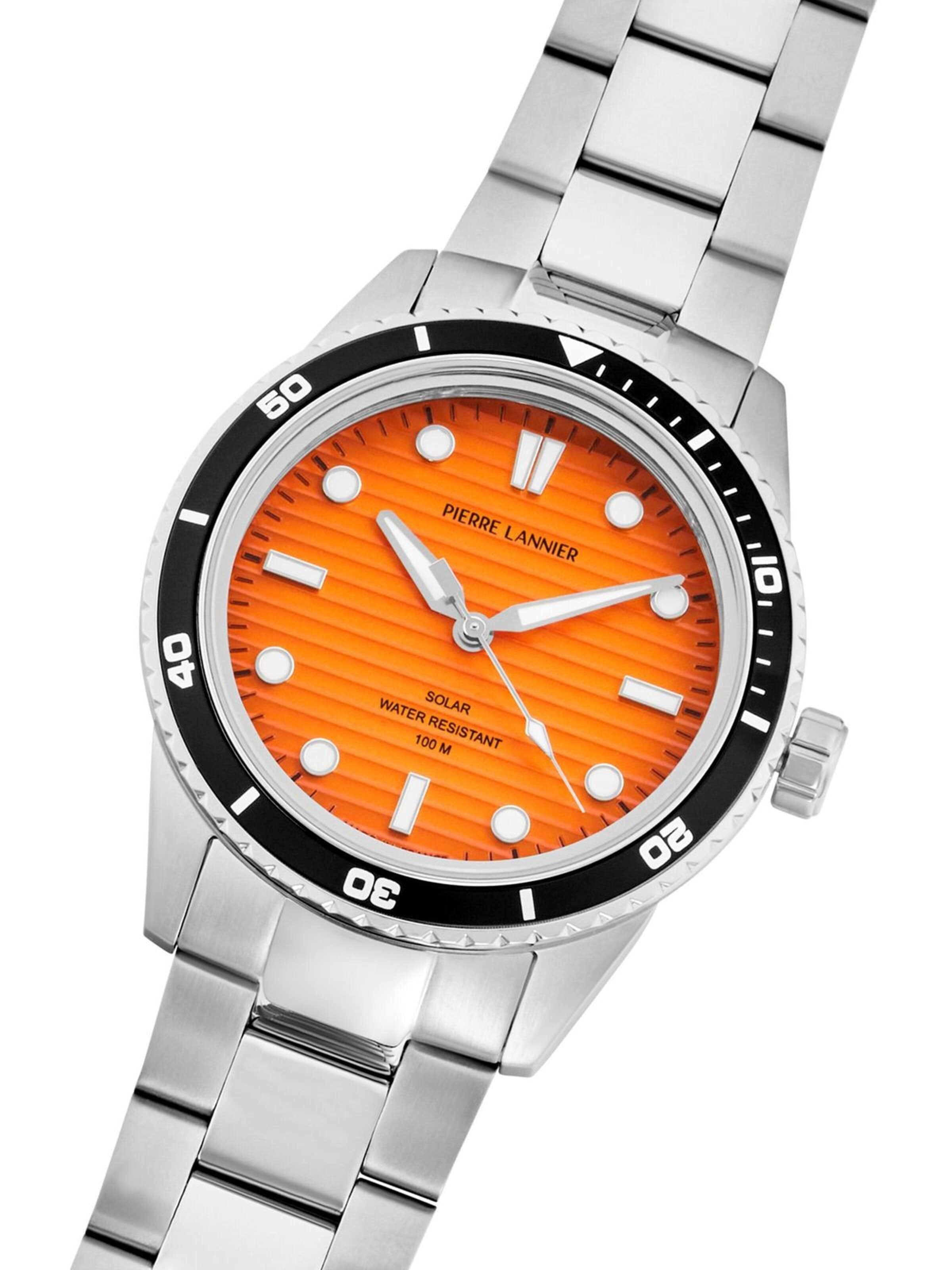 Pierre Lannier Analoog horloge 'Watch Inti' in Oranje