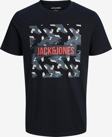 JACK & JONES - Camiseta 'RAMP' en negro: frente