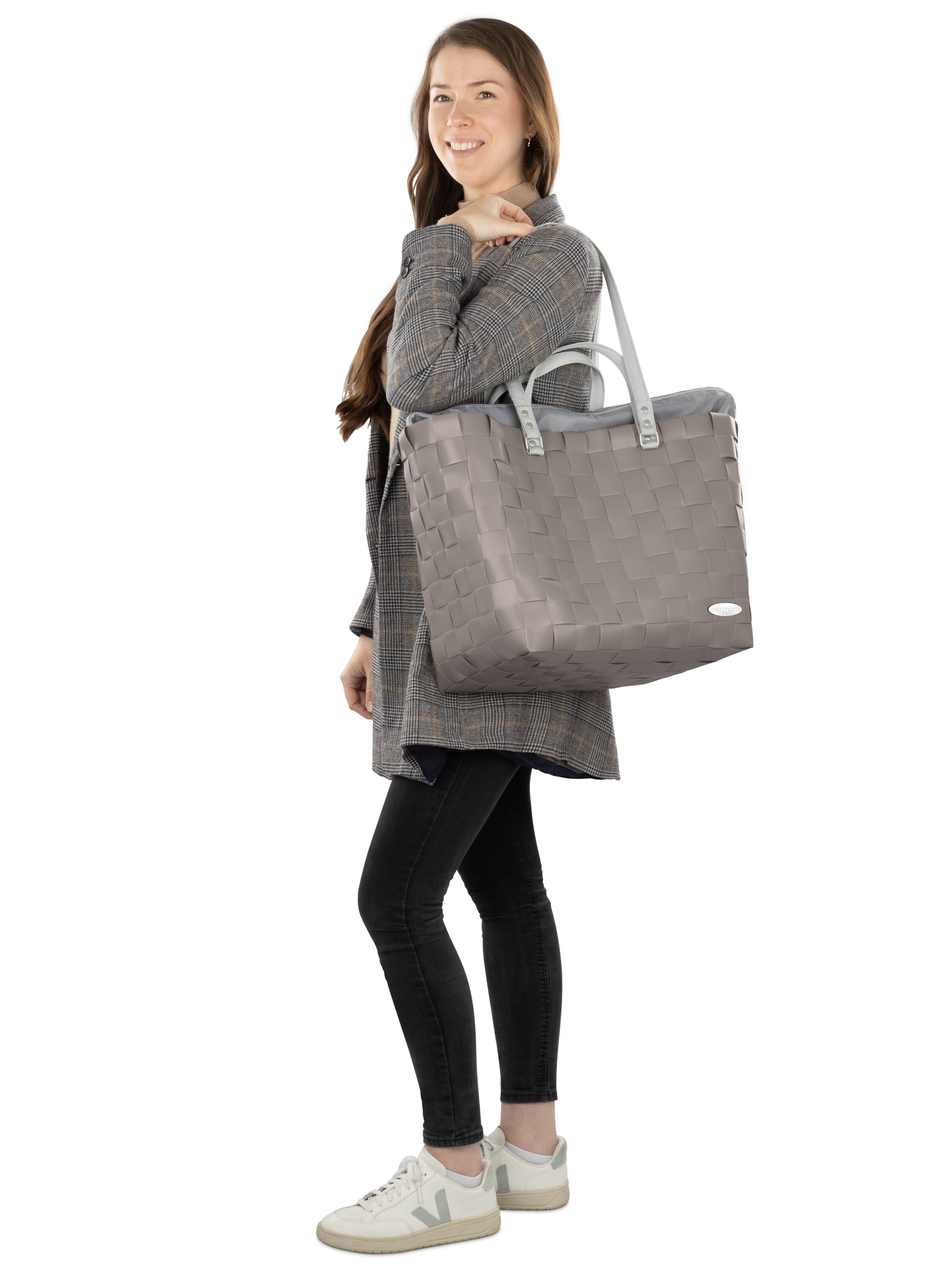 normani Shopper 'Tamanarte' in Beige: front