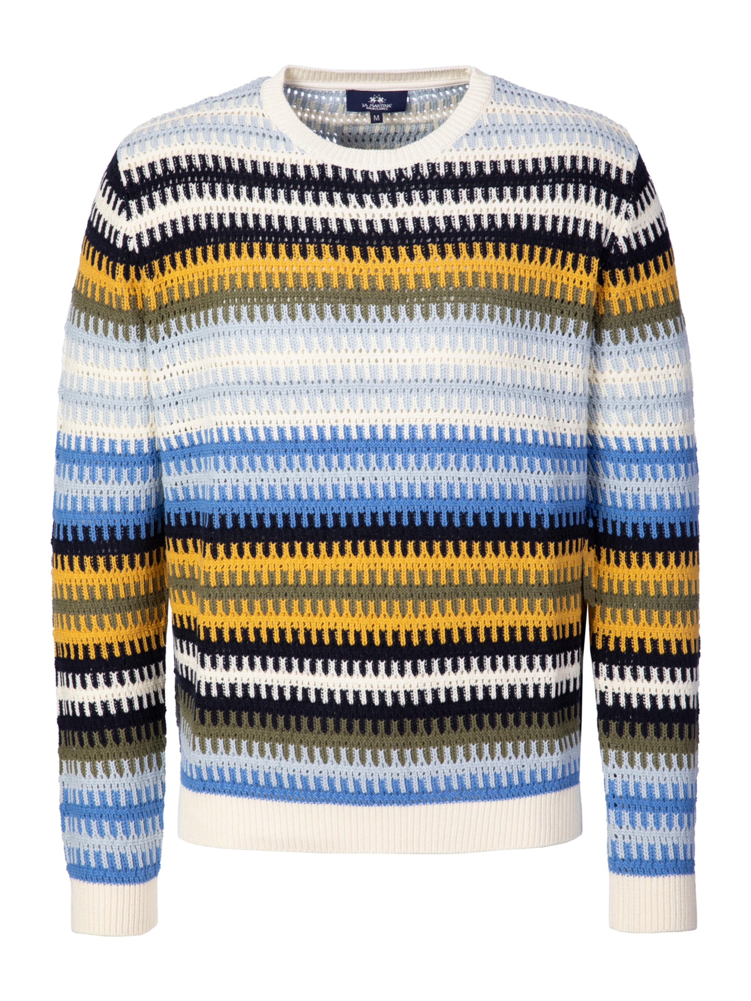 Pull-over La Martina en mélange de couleurs : devant