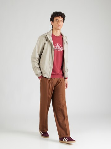 NAPAPIJRI - Sweatshirt 'BANDIR' em vermelho