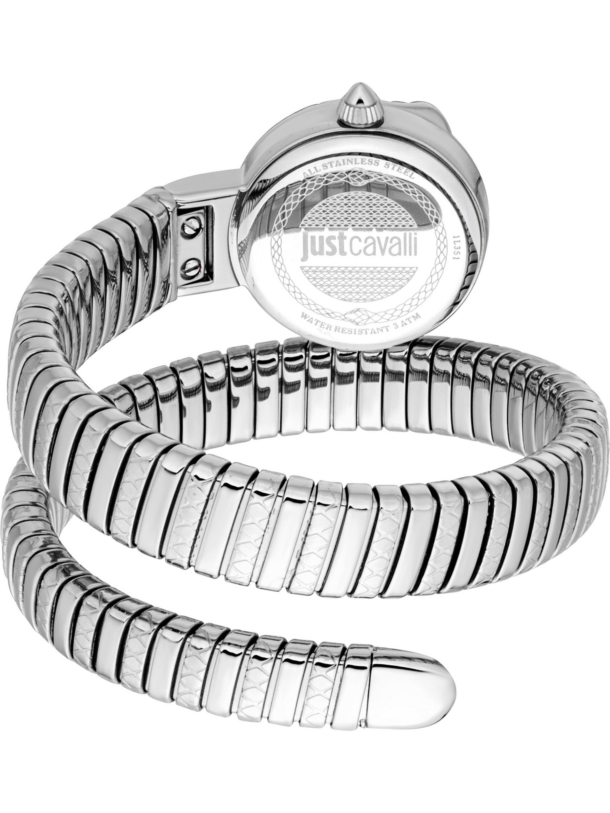 Just Cavalli Uhr in Silber