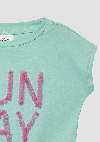 T-Shirt s.Oliver en vert