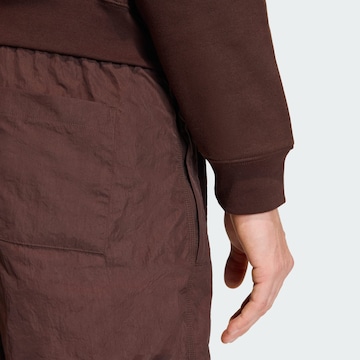 Loosefit Pantalon 'Trefoil Essentials' ADIDAS ORIGINALS en marron
