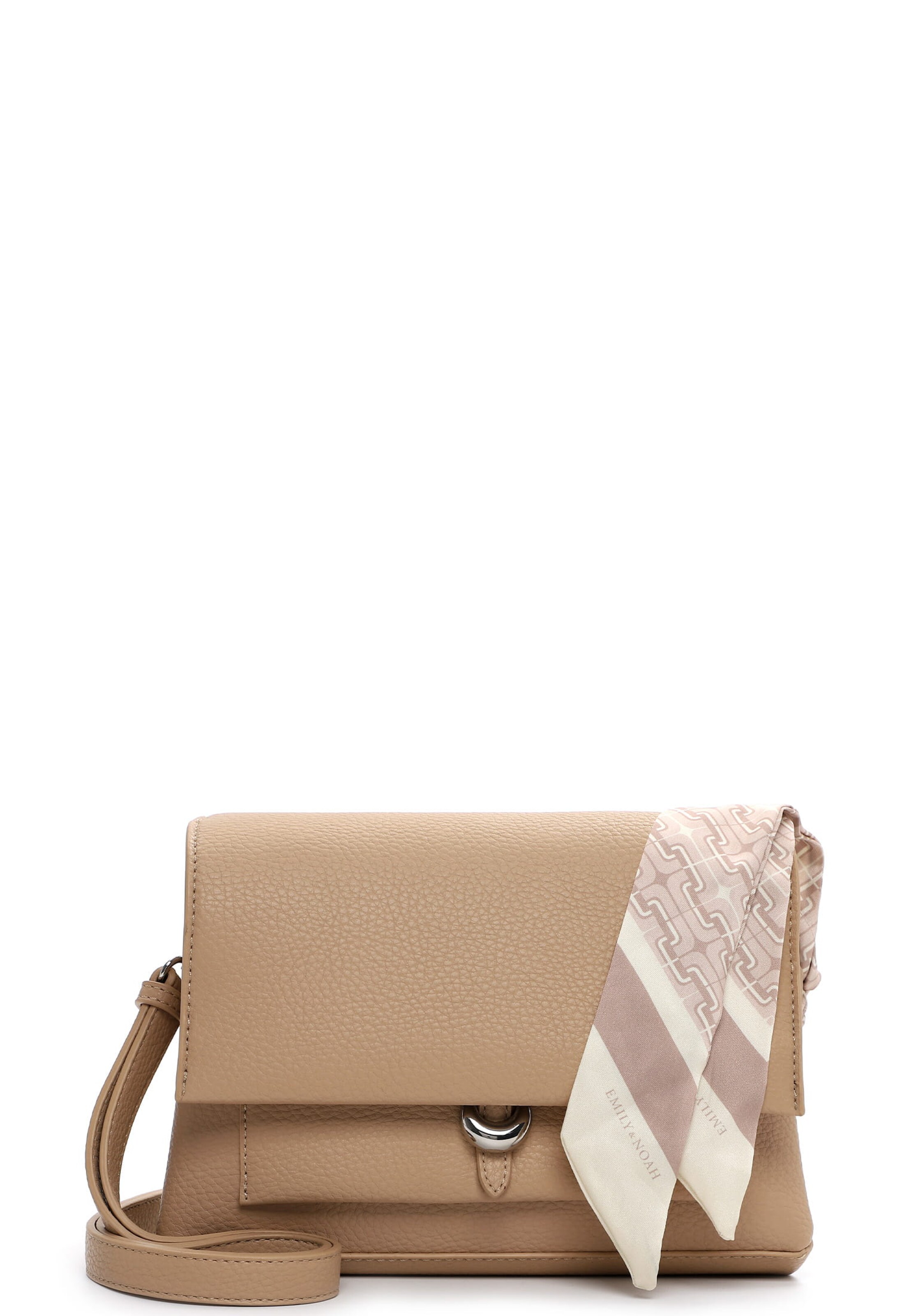 Emily & Noah Crossbody bag in Beige: front
