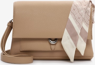 Borsa a tracolla di Emily & Noah in beige: frontale